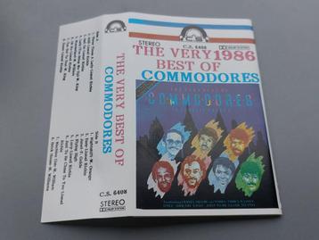 COMMODORES - THE VERY BEST OF (CASSETTEBANDJE) beschikbaar voor biedingen