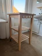 Ikea storage shelf, light wood color, good condition, Ophalen, Zo goed als nieuw