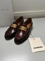 Sandro Loafers max croco  Maat 37 -  nieuw!, Kleding | Dames, Schoenen, Bruin, Overige typen, Sandro, Nieuw