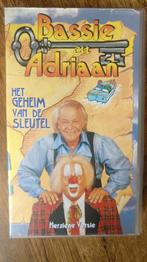 Bassie & Adriaan Het geheim van de sleutel VHS 1996/Arcade, Cd's en Dvd's, VHS | Kinderen en Jeugd, Gebruikt, Alle leeftijden