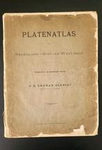 Platenatlas Nederland - Oost- en West-Indië (1900), Boeken, Atlassen en Landkaarten, Nederland, Gelezen, Ophalen of Verzenden
