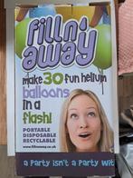 Fill'n Away Helium Fles voor Ballonnen, Ophalen of Verzenden, Nieuw, Versiering