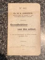 Gezondheidsleer voor den soldaat - 1911, Ophalen of Verzenden, Voor 1940, Gelezen, Overige onderwerpen