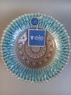 Prachtig bord van glas met zilver van het merk Efe glas., Ophalen of Verzenden
