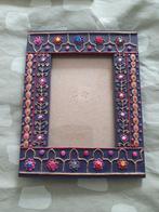 Decoratieve fotolijst met bloemen en steentjes - Nieuw, Ophalen of Verzenden, Nieuw