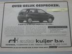 FT 564 FIAT Punto advertentie, knipsel, 1999., Ophalen of Verzenden, Zo goed als nieuw, Overige merken