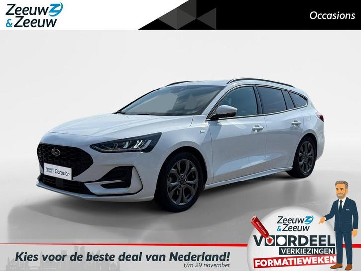 Ford Focus Wagon 1.0 EcoBoost Hybrid ST Line | Zeer nette au, Auto's, Ford, Bedrijf, Te koop, Focus, ABS, Airbags, Airconditioning