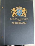 DAVO album met eerste dag enveloppen, compleet E169 t/m E279, Beschreven, Ophalen of Verzenden