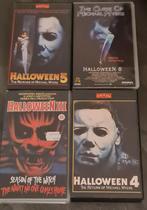 Halloween VHS Collectie, Vanaf 16 jaar, Ophalen of Verzenden, Gebruikt, Horror