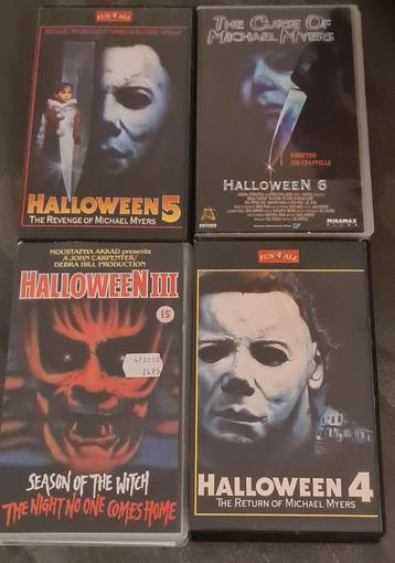 Halloween VHS Collectie beschikbaar voor biedingen
