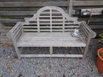 Houten teak tuinbank - Gebruikt, Ophalen, Gebruikt, Hout