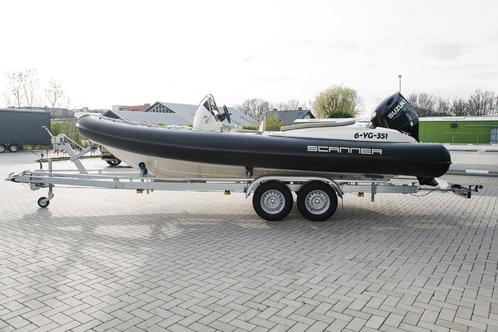Scanner 650 met Suzuki DF150 in prijs verlaagd!, Watersport en Boten, Rubberboten, Zo goed als nieuw, Overige merken, Overige materialen
