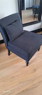2 x zwart stoeltjes zgan, 90 cm, Eenpersoons, Zwart, Ophalen of Verzenden
