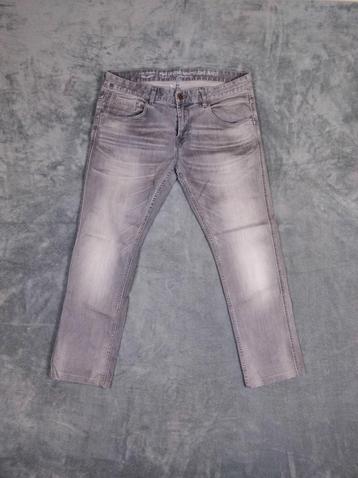 PME Legend Broek Nightflight W36 L28 Ingekort Slim Fit Grijs beschikbaar voor biedingen