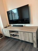 Set tv-meubel & kast Jens - grijs eiken, Huis en Inrichting, Kasten | Televisiemeubels, Gebruikt, Ophalen