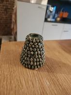 Vintage Kandelaar met Schubben Design, Ophalen, Overige materialen, Gebruikt, Grijs