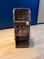 Riviera Maison WC rol houder, Huis en Inrichting, Woonaccessoires | Schalen en Manden, Gebruikt, Mand, Vierkant, Ophalen of Verzenden