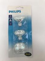 Philips Sprankelend Heldere Spot 12V, 20W, GU5.3 (3 stuks), Nieuw, Bipin of Steekvoet, Ophalen of Verzenden, Halogeen (gloei)lamp