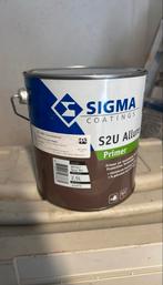 Sigma S2U Allure Primer - 2,5L Ral 9001, Doe-het-zelf en Verbouw, Wit, Nieuw, Ophalen of Verzenden, Verf