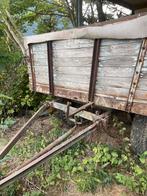 4 wiel plateau wagen, tractor wagen, Ophalen of Verzenden, Gebruikt