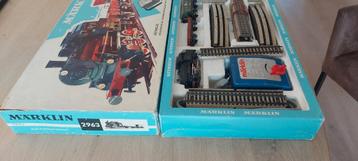 Märklin DB beginnersset loc, wgn, trafo, rails artnr 2963 ov beschikbaar voor biedingen