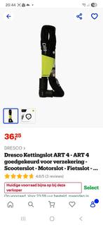 Dresco Kettingslot ART 4 - Scooterslot, Fietsen en Brommers, Fietsaccessoires | Fietssloten, Ophalen, Nieuw, Kettingslot