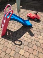 Glijbaan en auto met claxon . (Assen), Kinderen en Baby's, Ophalen, Gebruikt, Glijbaan