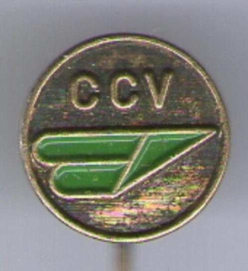 CCV chauffeurs diploma koper speldje ( D_302 ), Verzamelen, Speldjes, Pins en Buttons, Zo goed als nieuw, Speldje of Pin, Transport