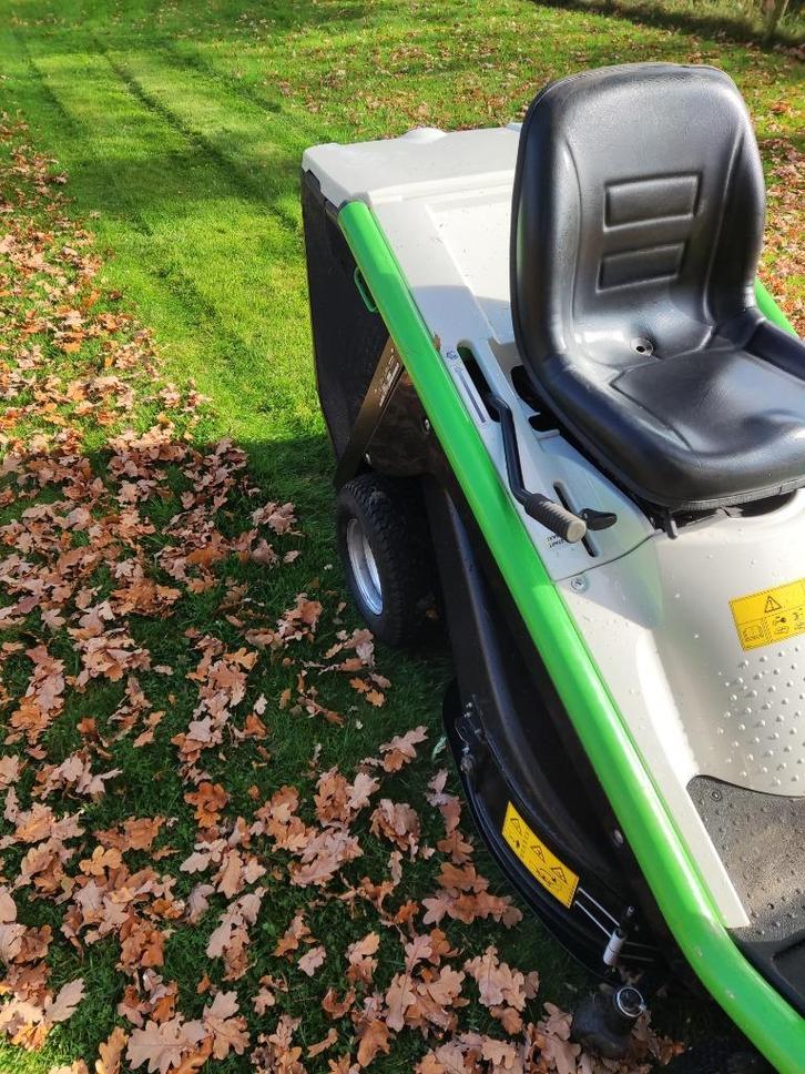 ETESIA zitmaaier (type Bahia Hydro 80, KAWASAKI motor, etc.), Tuin en Terras, Zitmaaiers, 90 tot 120 cm, Elektrische starter, Opvangzak