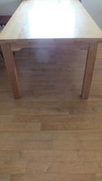 Eetkamertafel eethoek tafel Blank Eiken, 50 tot 100 cm, 150 tot 200 cm, Gebruikt, Rechthoekig