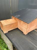 Egelhuis handgemaakt met inschuifbare tunneltje, Ophalen of Verzenden, Nieuw, Overige typen