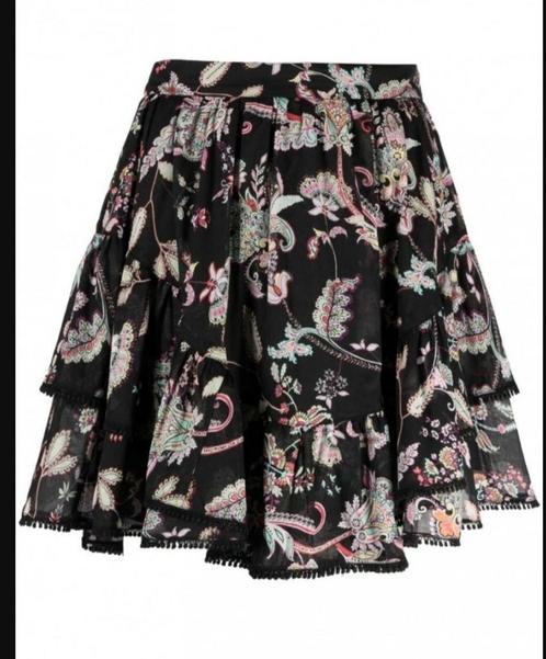 Rokje zomer zwart, kleuren,merk Twinset, xs/s, Kleding | Dames, Rokken, Zo goed als nieuw, Maat 34 (XS) of kleiner, Zwart, Boven de knie
