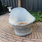 Zinken Zitkuip / Teil - Waterdicht, Ophalen, Gebruikt, Minder dan 60 cm, Tuin