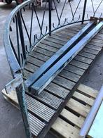 Mooi gebruikt balkon van staal en houten vloer., Ophalen, Gebruikt
