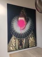 Isabella graffiti schilderij Muso 90x120cm, Ophalen