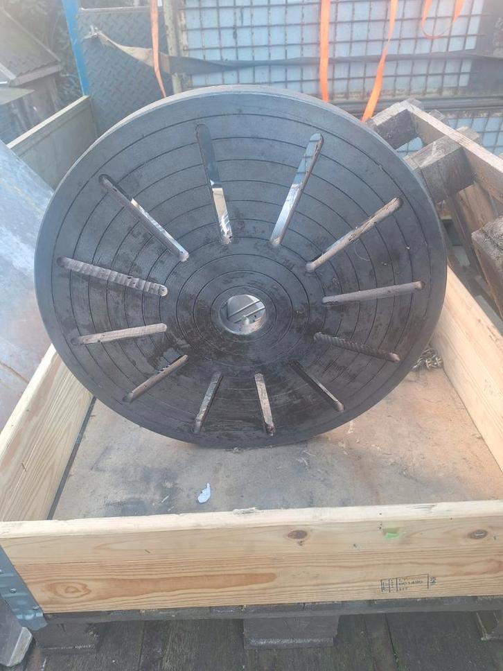 Opspanplaat/camlock, Doe-het-zelf en Verbouw, Draaibanken, Gebruikt, Metaaldraaibank, Ophalen