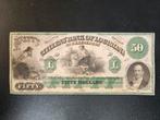 USA Citizen Bank of Louisiana 1865 remainder UNC-, Postzegels en Munten, Bankbiljetten | Amerika, Ophalen of Verzenden, Noord-Amerika