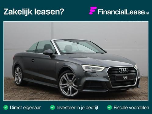 Audi A3 Cabriolet 1.5 TFSI COD S Line Automaat Trekhaak LED, Auto's, Audi, Bedrijf, Lease, Financial lease, A3, ABS, Airbags, Airconditioning