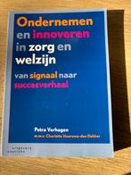 Ondernemen en Innoveren in Zorg en Welzijn, Ophalen of Verzenden, Gamma, Zo goed als nieuw, HBO
