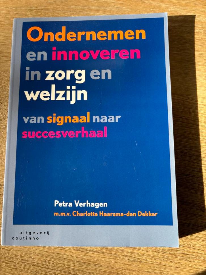 Ondernemen en Innoveren in Zorg en Welzijn, Boeken, Studieboeken en Cursussen, Zo goed als nieuw, HBO, Gamma, Ophalen of Verzenden