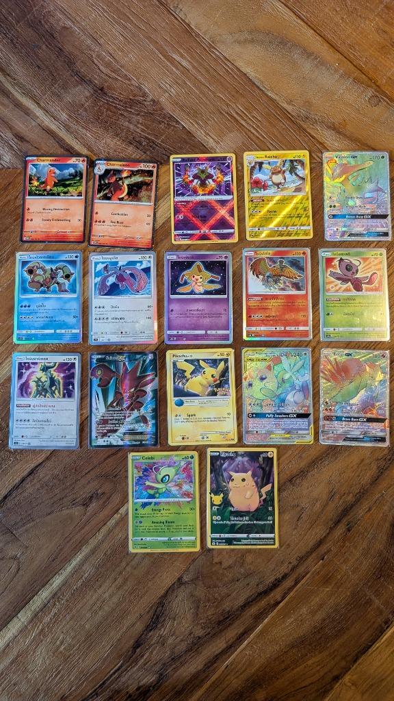 Pokémon Lotje, Hobby en Vrije tijd, Verzamelkaartspellen | Pokémon, Gebruikt, Meerdere kaarten, Foil, Ophalen of Verzenden