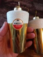 Set van 8 Kerstornamenten Amstel Bier, Verzamelen, Biermerken, Ophalen of Verzenden, Zo goed als nieuw, Glas of Glazen, Amstel
