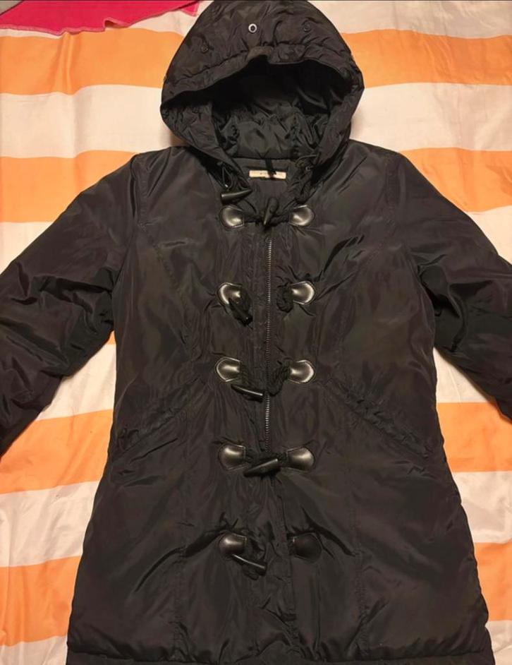 Nikkie jas, Kleding | Dames, Jassen | Winter, Zo goed als nieuw, Maat 36 (S), Zwart, Ophalen of Verzenden