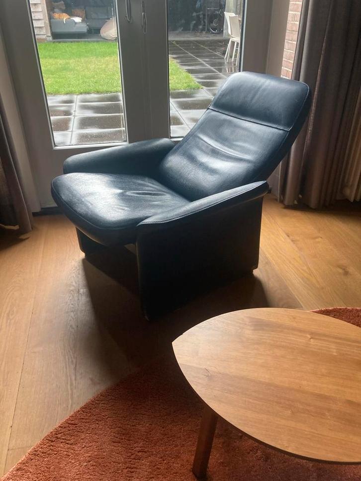 Vintage DeSede DS-50 Fauteuil, Huis en Inrichting, Fauteuils, Gebruikt, Leer, 75 tot 100 cm, Ophalen of Verzenden