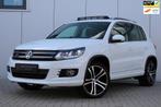 Volkswagen Tiguan 1.4 TSI R-Line PANO I LEDER I LED I DYNAUD, Voorwielaandrijving, Gebruikt, Zwart, 4 cilinders