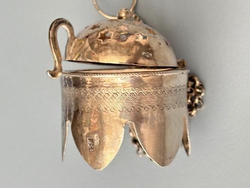 antiek zilveren pijpendop ca. 1850 Joure Chr.J.Brunings, Antiek en Kunst, Antiek | Goud en Zilver, Zilver, Ophalen of Verzenden