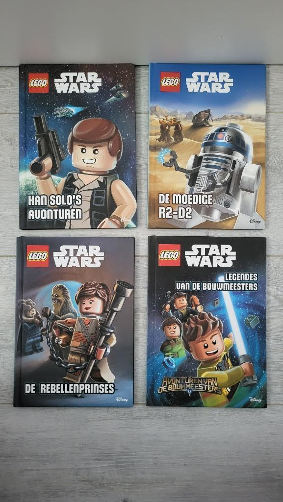 4 Lego Star Wars boekjes | Meis & Maas - Als Nieuw, Verzamelen, Star Wars, Zo goed als nieuw, Boek of Poster, Ophalen of Verzenden