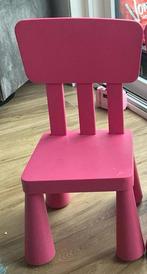 Ikea Mammut stoeltje roze, Kinderen en Baby's, Kinderkamer | Tafels en Stoelen, Gebruikt, Ophalen of Verzenden, Stoel(en)