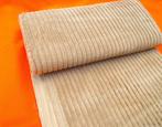 breed ribfluweel / grote lap 140x150cm, Bruin, 120 cm of meer, Ophalen of Verzenden, Katoen