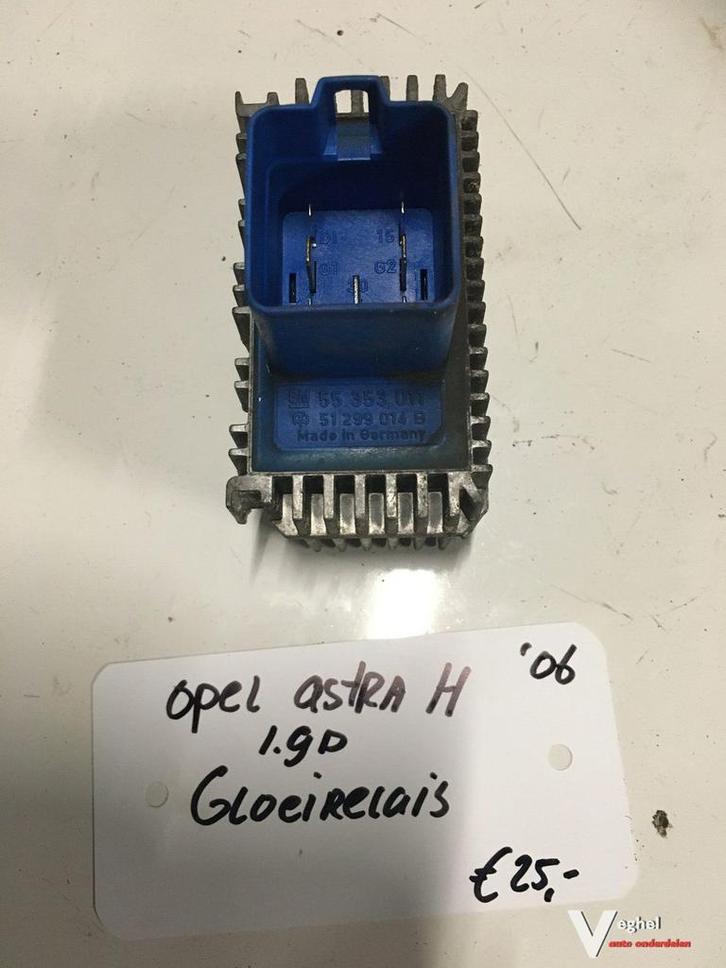 Opel Astra H 1.9 D 2006 Gloeirelais, Auto-onderdelen, Elektronica en Kabels, Gebruikt, Ophalen of Verzenden